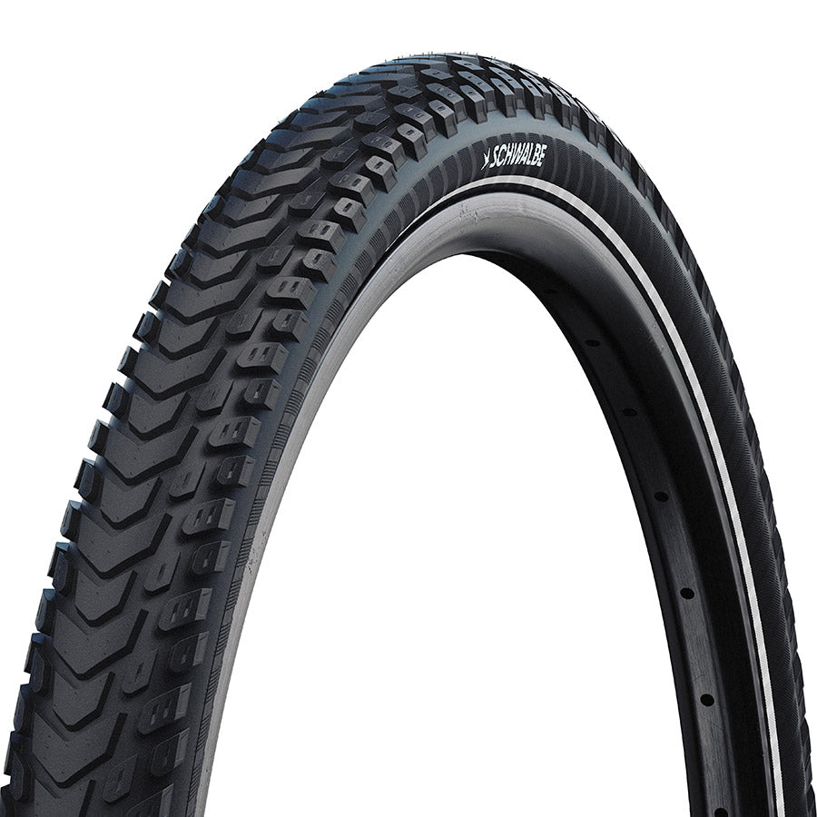 Schwalbe, Marathon Mondial, Hybrid Tire, 700x47C, Wire, Clincher, 67TPI, Black
