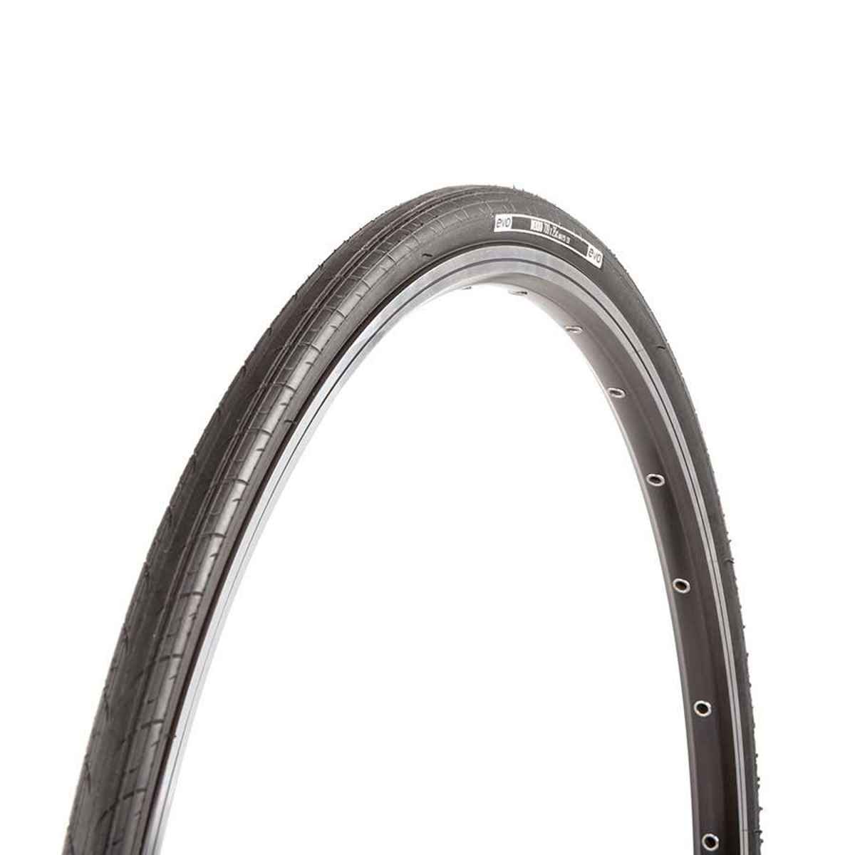 EVO, Dekko, Tire, 700x25C, Wire, Clincher, Black