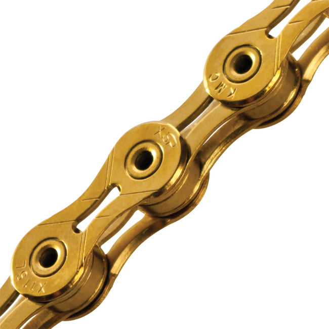 KMC, X11SL, Chain, 11sp, 116 links, 11/128'', Ti-N (gold)