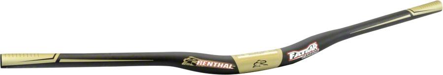 Renthal, Fatbar Lite Carbon 35, MTB Handlebar, Diameter: 35mm, 760mm, Rise: 30mm, Black
