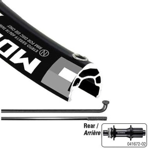 (Discontinued) Wheel Shop, Alex MD19/ Shimano FH-MT400 29'', Wheel, Rear, 29'' / 622, Holes: 32, 12mm TA, 142mm, Disc Center Lock, Shimano HG