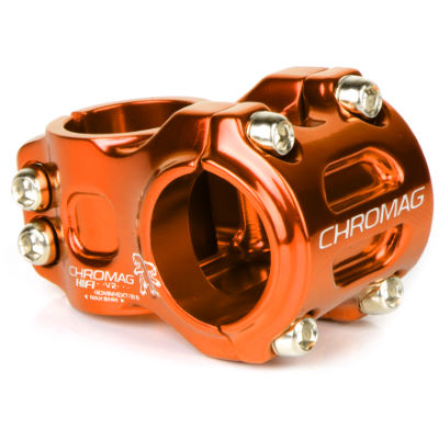 Chromag HIFI Clamp V2 31.8mm Ano Orange Clamp 31.8MM Reach 31MM