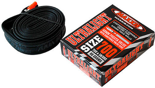 Maxxis, Ultralight, Tube, Presta, Length: 60mm, 700C, 33-50C