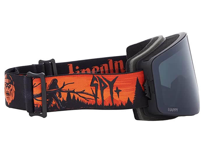 SPY Marauder Snow Goggle Lincoln Design Co - Happy Gray Green with Black Spectra Mirror + Happy LL Persimmon with Silver Spectra Mirror