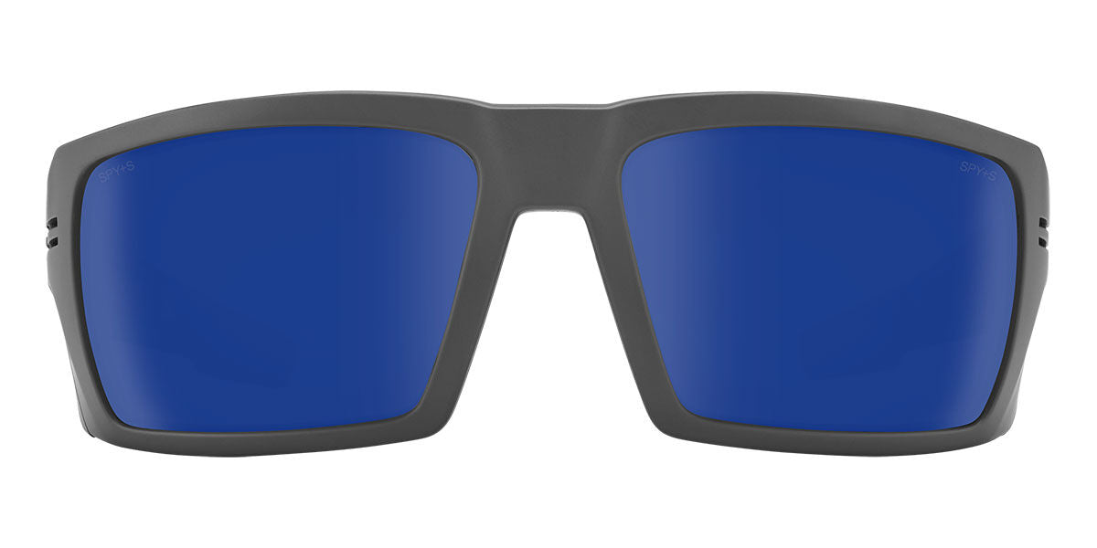 Rebar ANSI Matte Gunmetal - Happy Gray Green Polar w/ Dark Blue Spectra Mirror