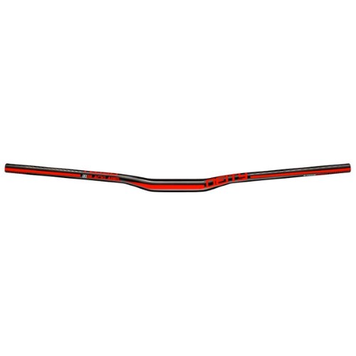 Deity, Black Label 38, MTB Handlebar, Diameter: 31.8mm, 800mm, Rise: 38mm, Red