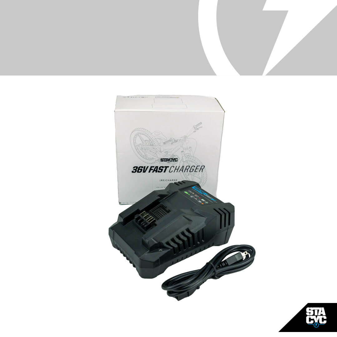 18V/36V FAST SMART BATTERY CHARGER - 3AH/6AH
