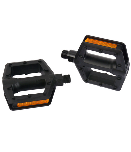 49N KIDS RESIN PEDAL BLK 1/2