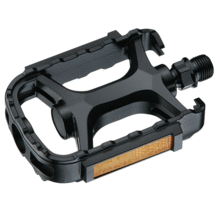 49N RESIN FLAT PEDAL BLK 1/2
