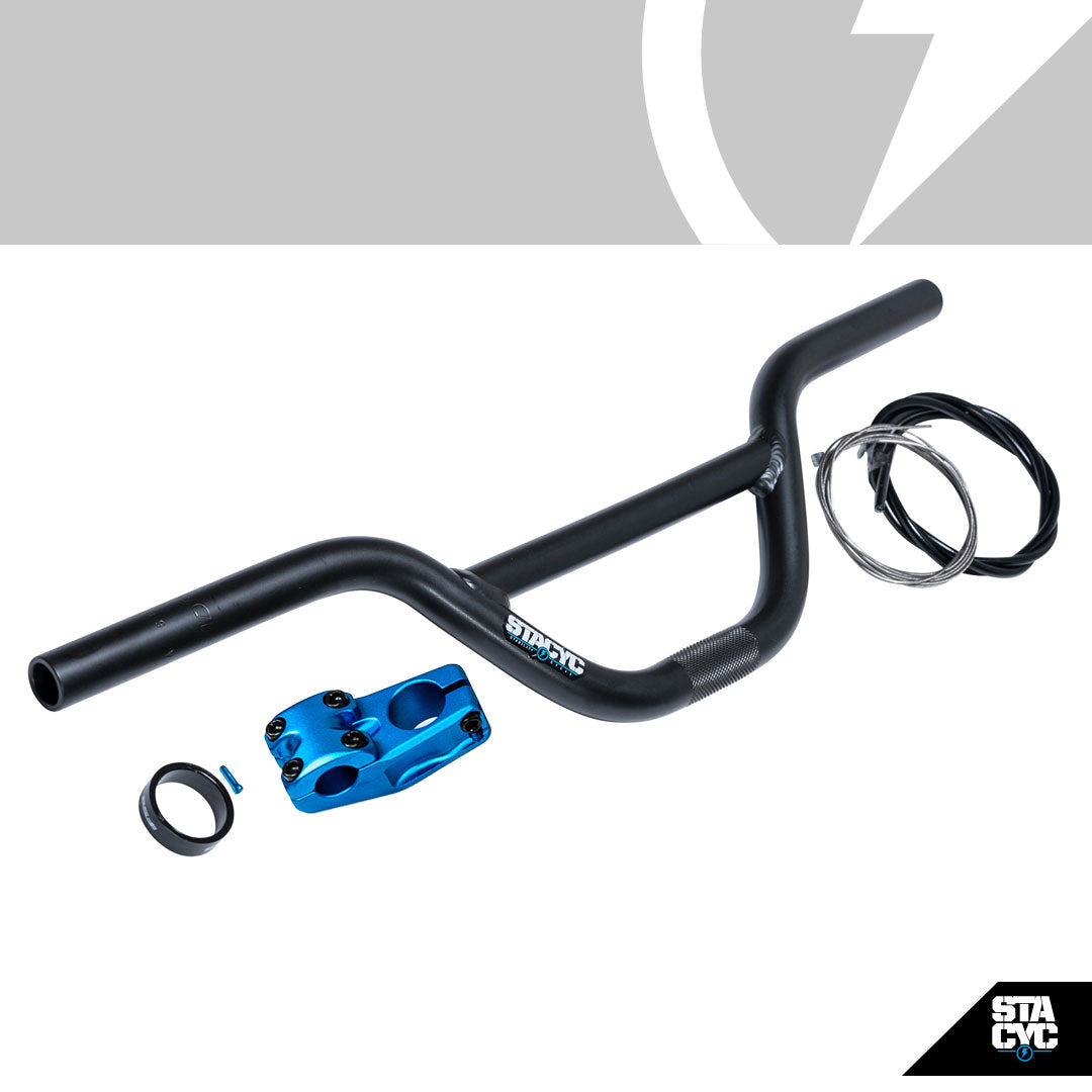 19MM BAR RISER KIT - CYAN