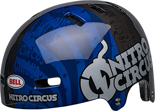 Local Helmet Red/Sil/Blu Nitro LG