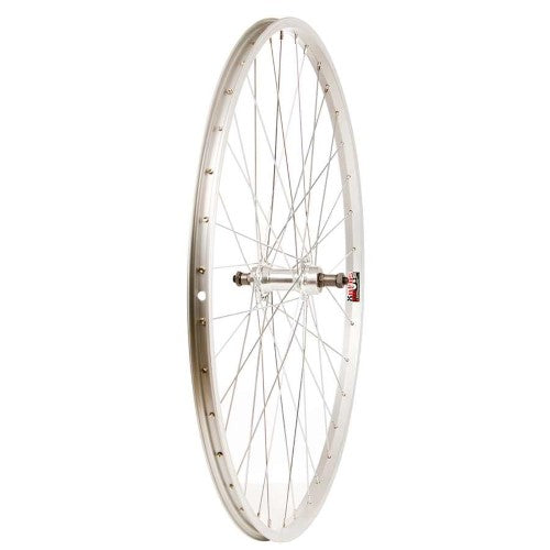 Wheel Shop, Alex X101 Silver/ Formula FM-31-QR, Wheel, Rear, 700C / 622, Holes: 36, QR, 135mm, Rim, Freewheel