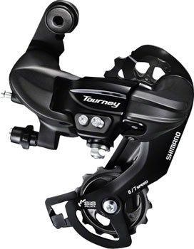 REAR DERAILLEUR, RD-TY300, TOURNEY, 6/7-SPEED, DIRECT ATTACHMENT TYPE