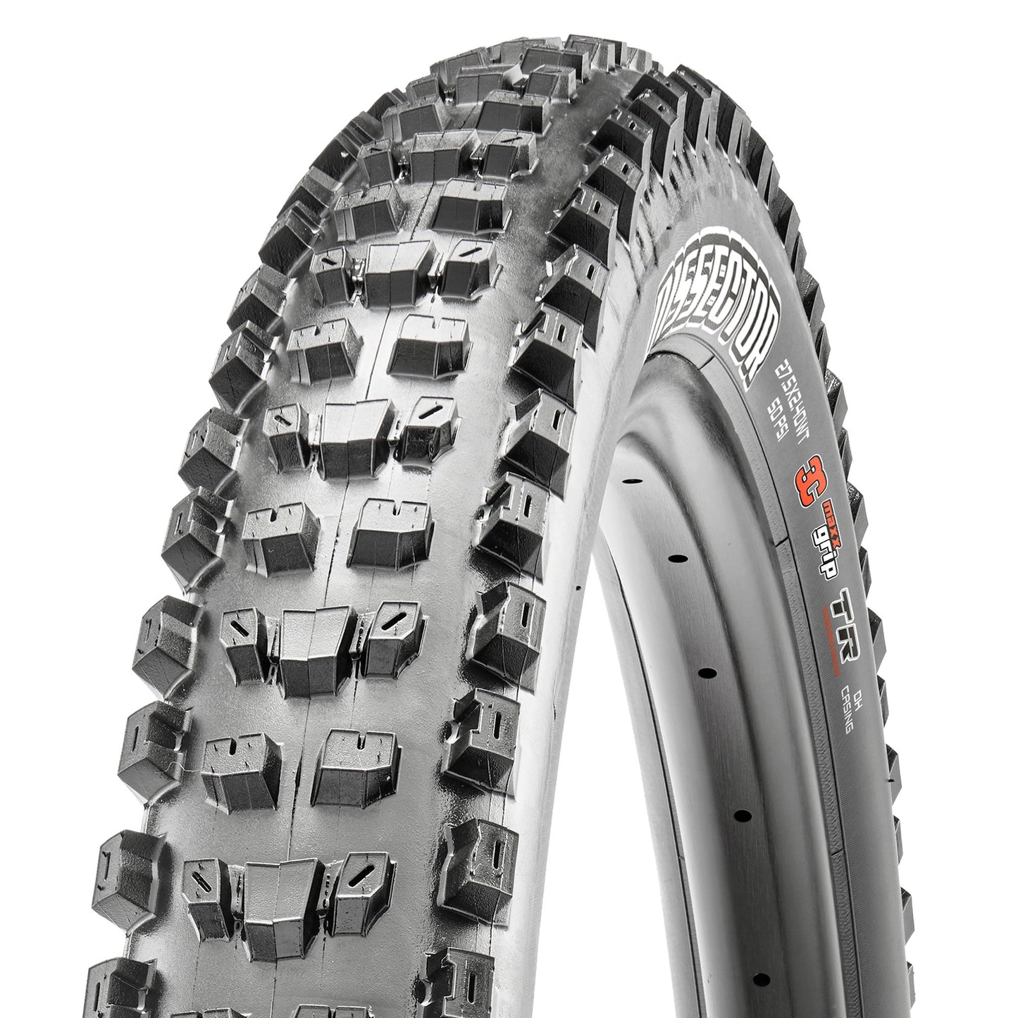 Maxxis, Dissector, Tire, 27.5''x2.40, Folding, Tubeless Ready, 3C Maxx Terra, EXO+, Wide Trail, Black