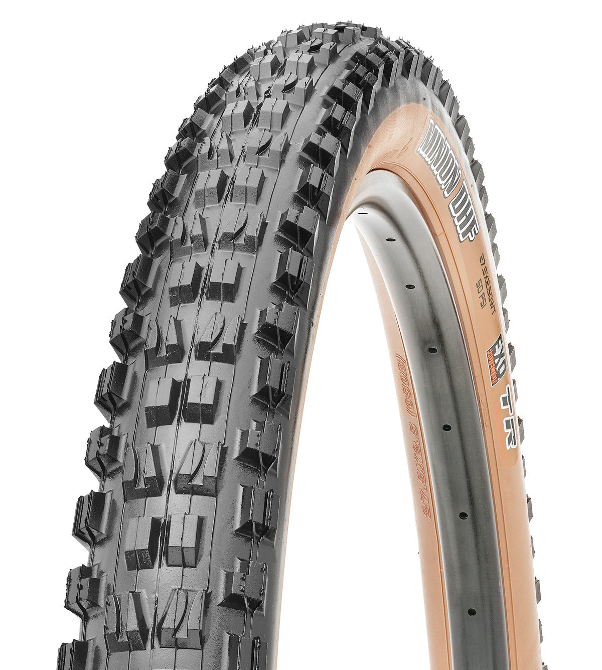 Maxxis, Minion DHF, Tire, 27.5''x2.60, Folding, Tubeless Ready, 3C Maxx Terra, EXO+, Wide Trail, Black