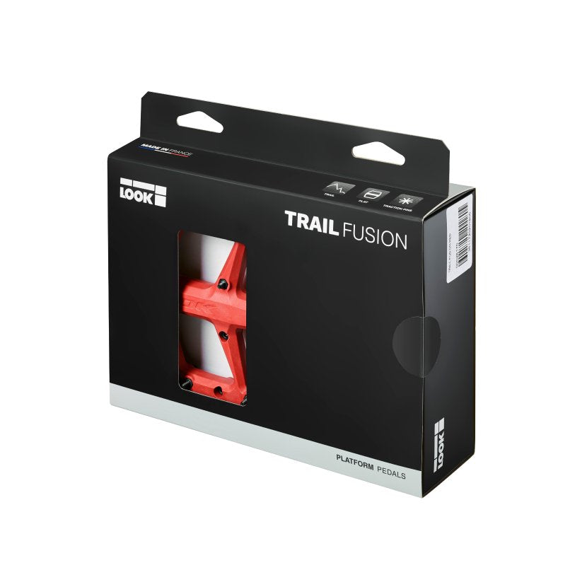 Look Trail Fusion Pedals Red