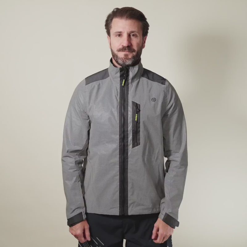 Proviz, REFLECT360+, Jacket, Men, Silver, M