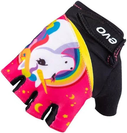 EVO, Palmer Kids, Short Finger Gloves, Unicorn, U