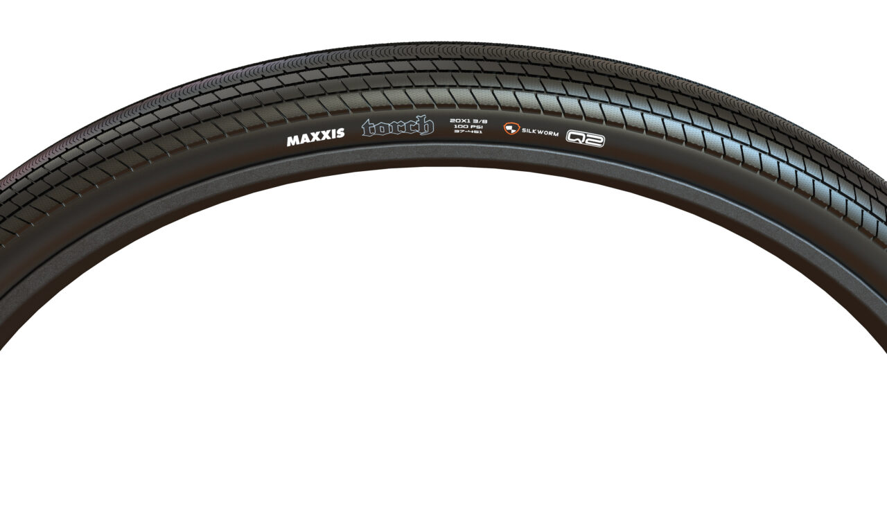 Maxxis, Torch, Tire, 20''x1.95, Folding, Clincher, Dual, EXO, 120TPI, Black