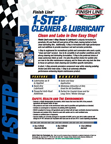 1-STEP CLE & LUB 8OZ AER