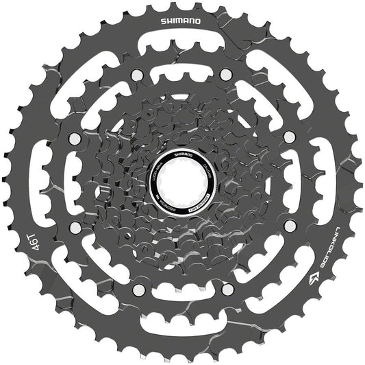 CASSETTE SPROCKET, CS-LG400-9, CUES, 9-SPEED, 11-13-15-17-20-23-28-36-46T