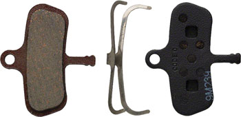 Avid, Code 2007-2010, Disc brake pads, Organic (Quiet), Steel back plate, pair