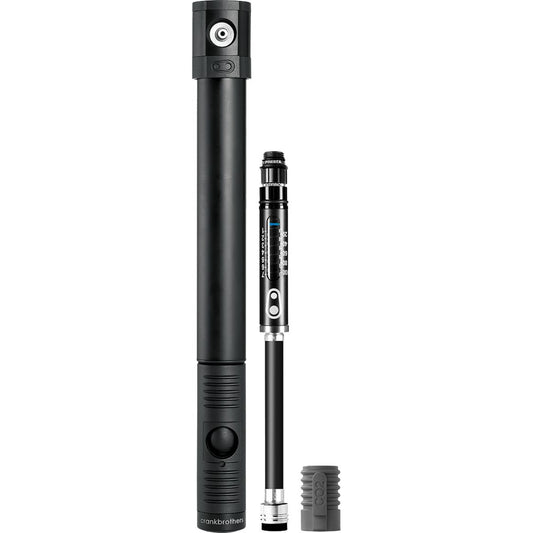 Hand Pumps Klic HP Gauge W/ Co2 Black Midnight Edition