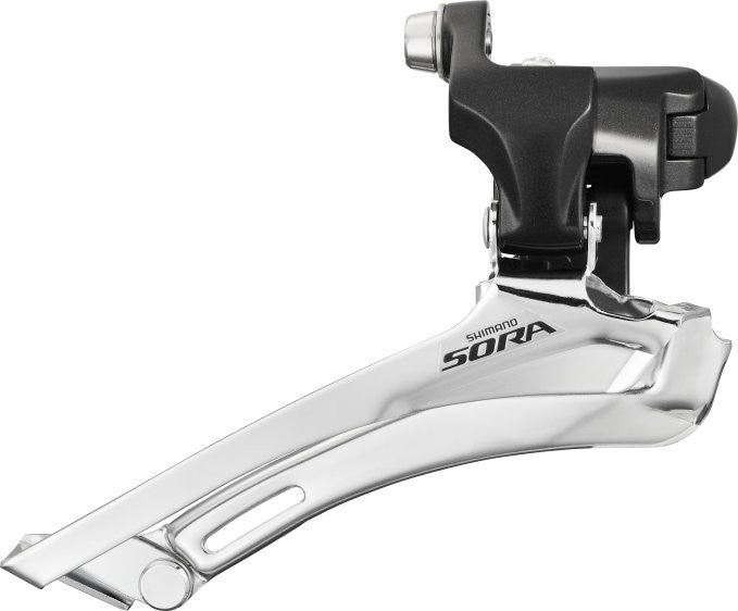 FD-3500 Sora 9-speed front derailleur, double 34.9 mm Black 9-speed 34.9 mm