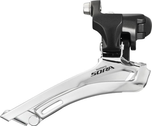 FD-3500 Sora 9-speed front derailleur, double 34.9 mm Black 9-speed 34.9 mm