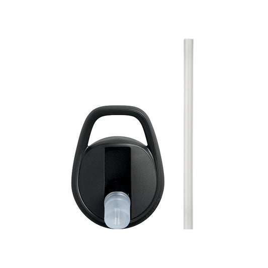 EDDY+ CAP AND STRAW, BLACK