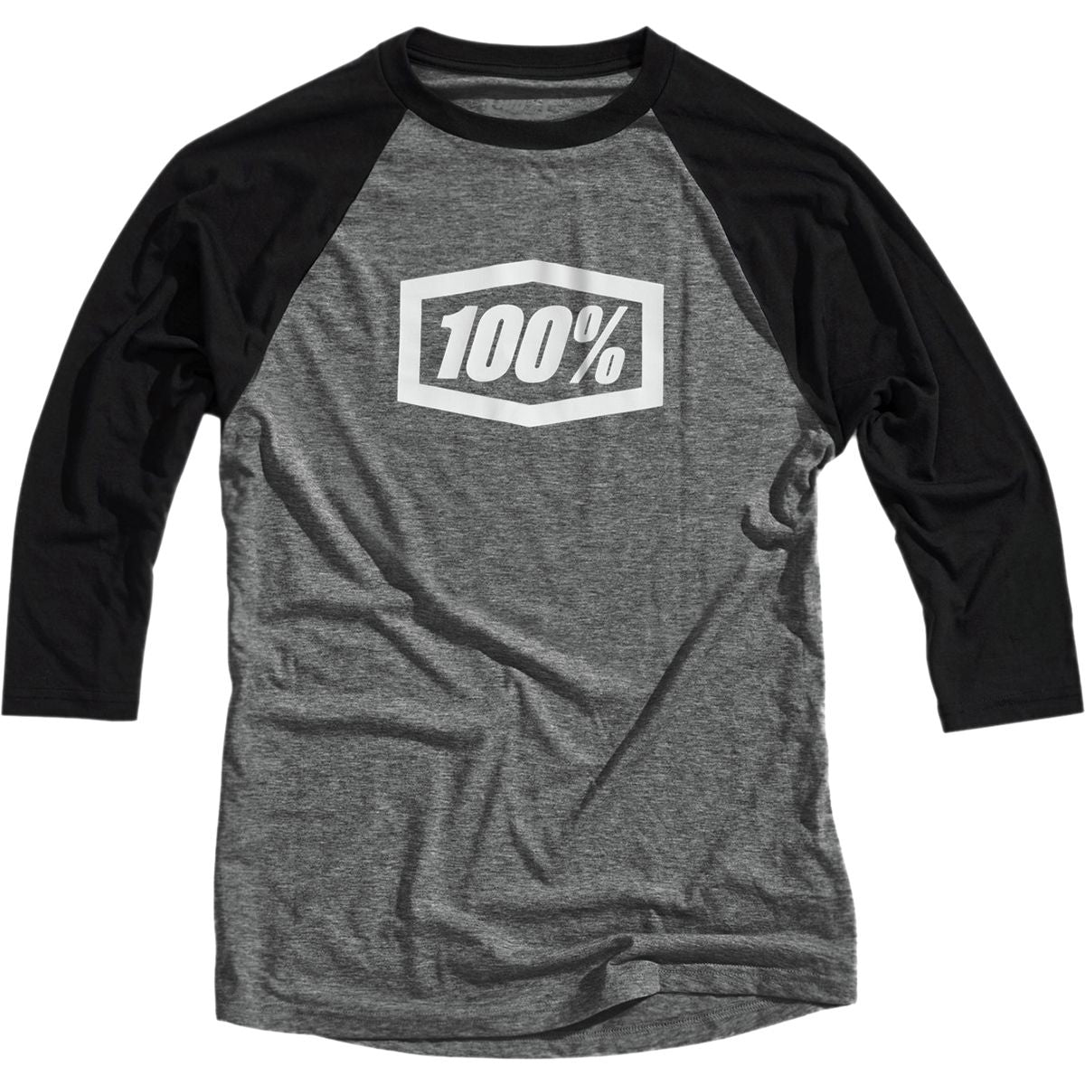 Essential 3/4 Tech Tee Gry/Blk SM