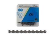 KMC Z6 CHAIN 6SP GRY/GRY