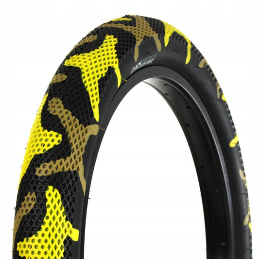 Cult X Vans Tire - 20 x 2.4, Clincher, Wire, Yellow Camo/Black