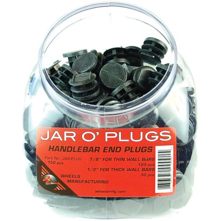 Wheels Manufacturing, Jar'O Plugs, Bar End Plugs, 120 large, 30 small, 150pcs