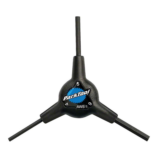 Park Tool, AWS-1, 3-way hex wrench, 4mm, 5mm and 6mm