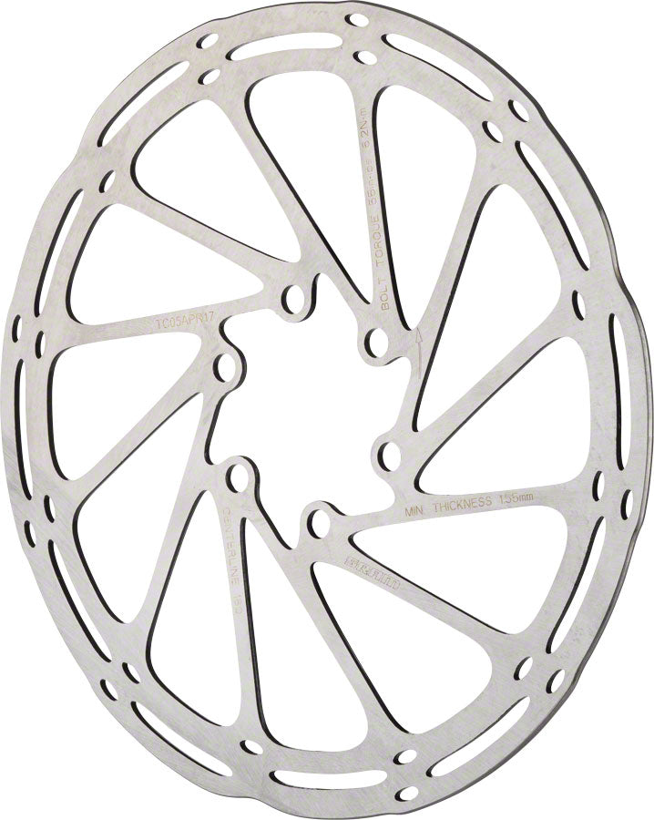 Rotor Centerline 140mm (includes Steel rotor bolts) Rounded