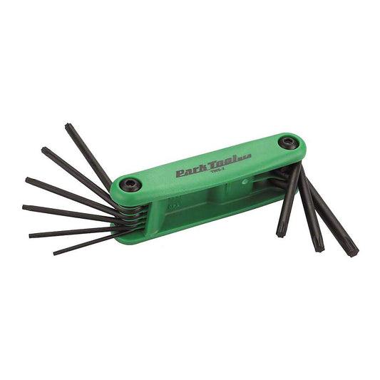 Park Tool, TWS-2, Folding Torx wrenches, T7, T9, T10, T15, T20, T25, T27, T30 and T40