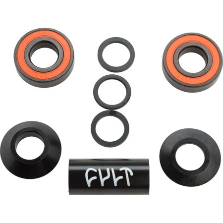 Cult Mid Bottom Bracket 22mm Black