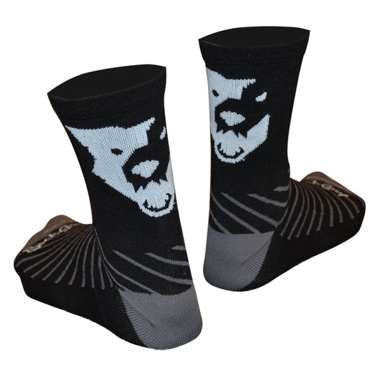 Wolf Tooth Components Wool Wolf Socks Pr Blk LXL