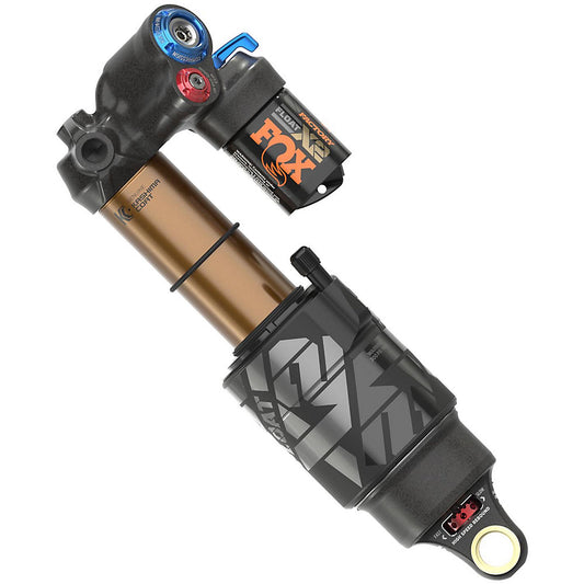 FLOAT X2, F-S, K, 2pos-Adj, Trunnion, FOX, AM, 185, 55, CL, RM, Rezi CM, Orange, Neutral Logo