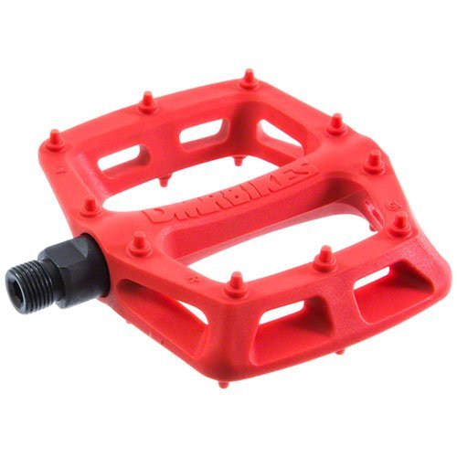DMR V6 POLY FLAT PEDAL RED