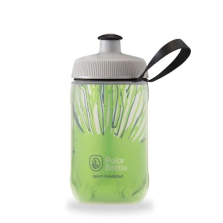 Polar Bottle, Kid's Insulated 12oz, Water Bottle, 350ml / 12oz, Cyber Lime