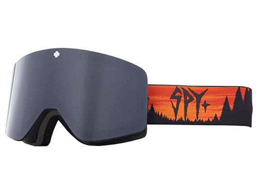 SPY Marauder Snow Goggle Lincoln Design Co - Happy Gray Green with Black Spectra Mirror + Happy LL Persimmon with Silver Spectra Mirror