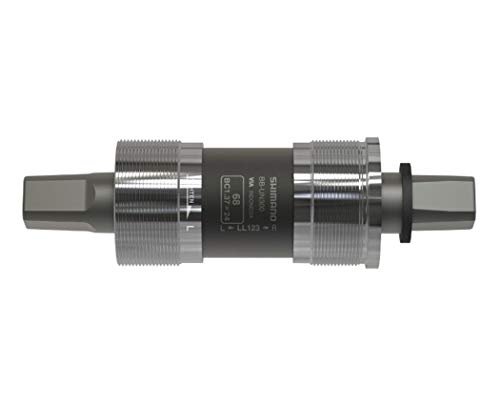 STANDARD BOTTOM BRACKET, BB-UN300, SPINDLE: SQUARE TYPE, SHELL: BSA 68MM, SPINDLE: 117.5MM, W/O FIXING BOLT