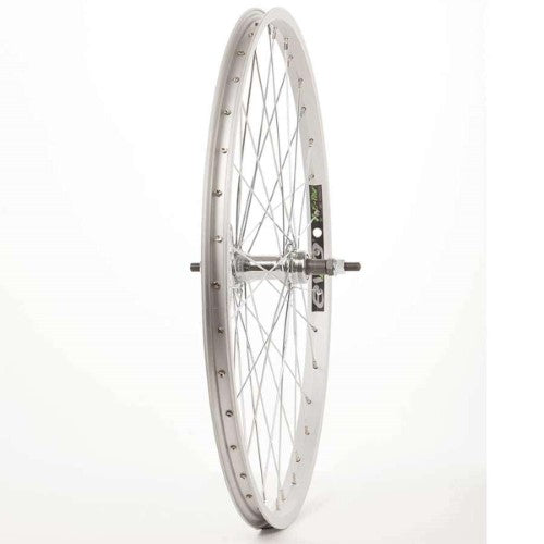 Wheel Shop, Evo Tour 20 Silver/ Formula FM-31, Wheel, Rear, 24'' / 507, Holes: 36, Bolt-on, 135mm, Rim, Freewheel