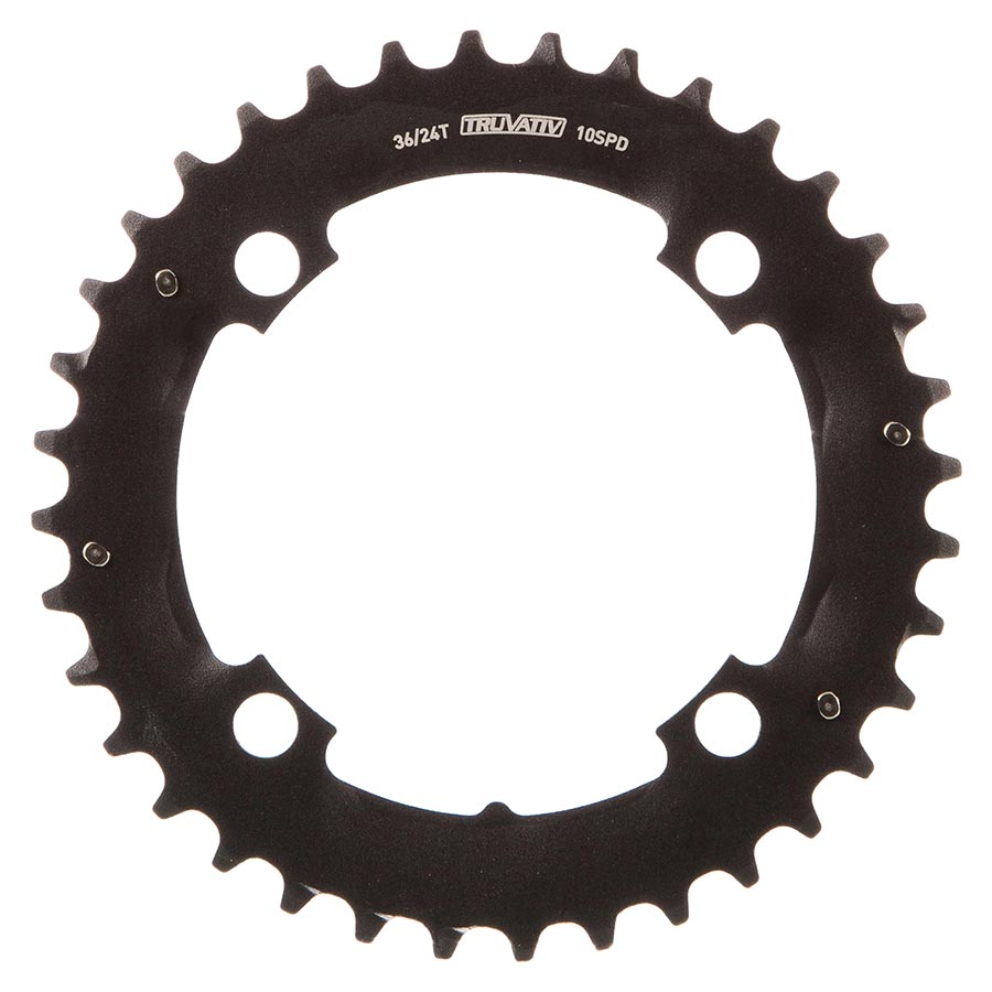 SRAM, 36T, 10 sp, BCD 104mm, 4-Bolt, Outer Chainring