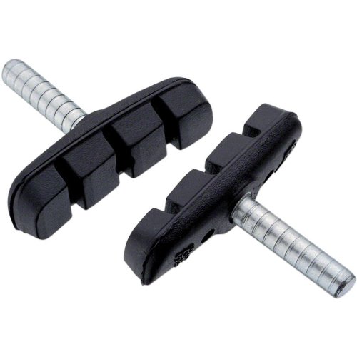Jagwire, Mountain Sport, Cantilever brake pads, Center post, 53mm, All-Weather (Aw), Black, Pair