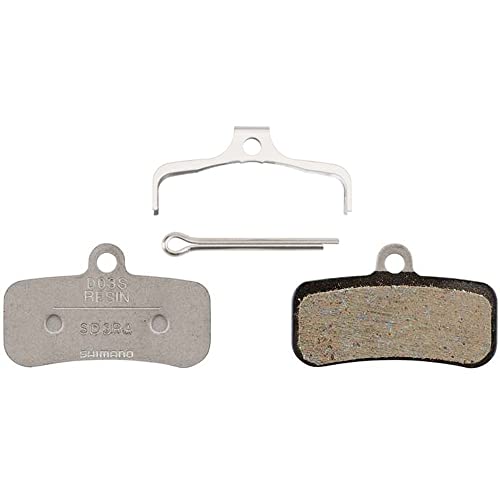 Shimano, D-Type, Disc Brake Pads, Shape: Shimano D-Type/H-Type, Resin, Pair, EBPD03SRXA
