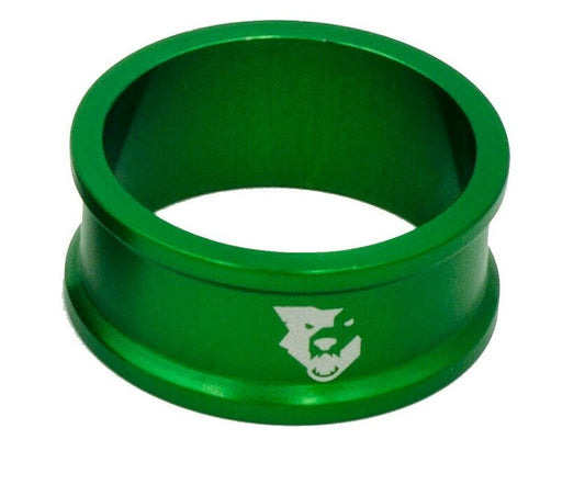 Wolf Tooth Components, Precision 5mm Alum Headset Spacer Green 10mm