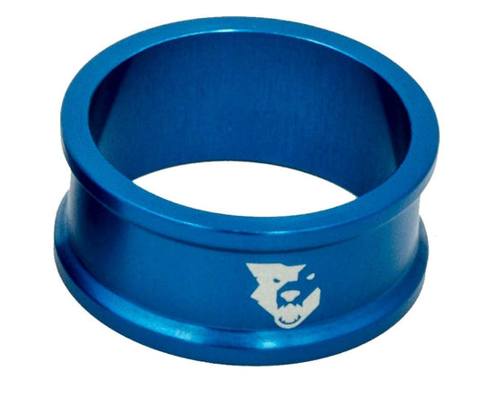 Wolf Tooth Components, Precision 5mm, Headset Spacer, 1-1/8'', Height: 5mm, 6061-T6 Aluminum, Blue